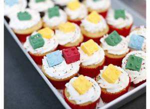 Lego Cupcake Toppers